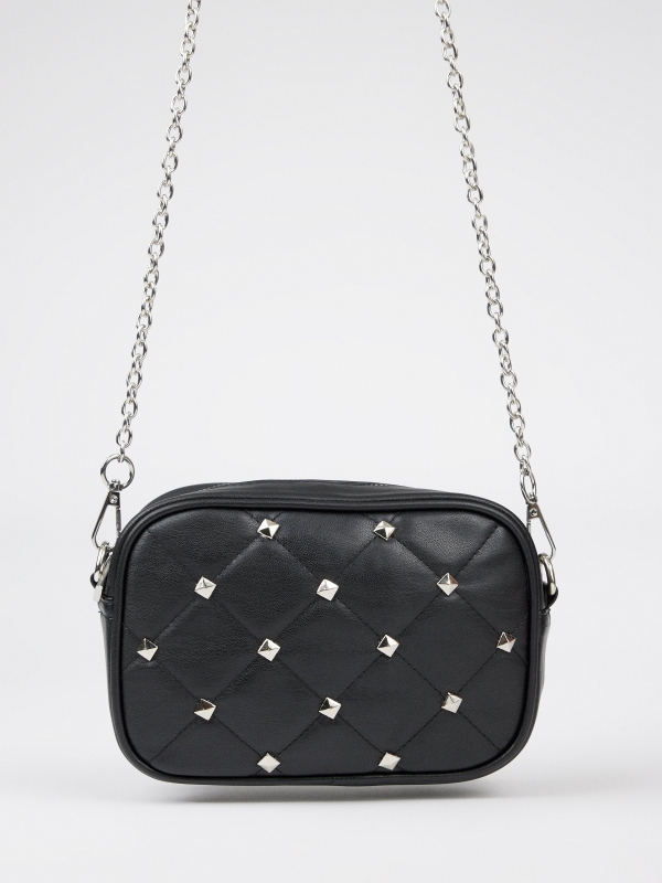 Studded shoulder bag