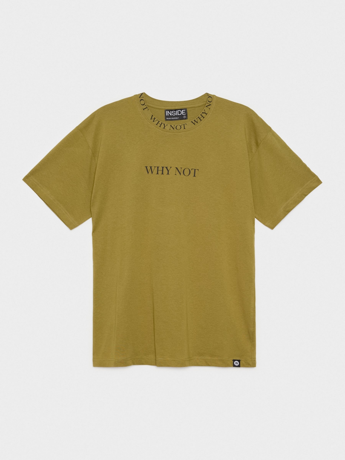  Camiseta Why Not kaki