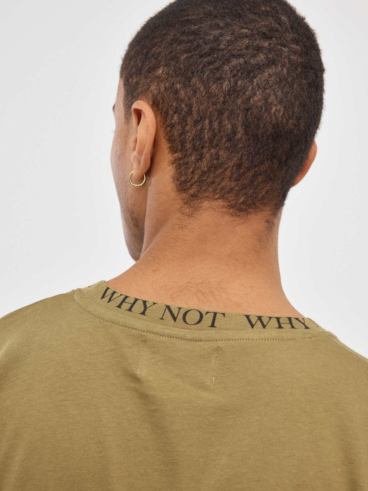 Why Not T-shirt khaki detail view