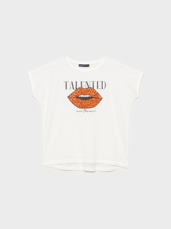  T-shirt de talento off white