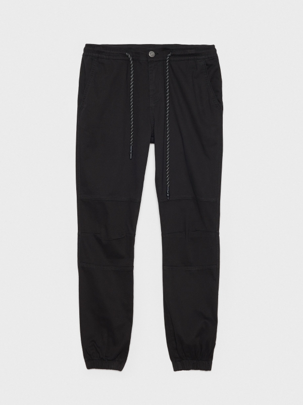  Joggers with seams black