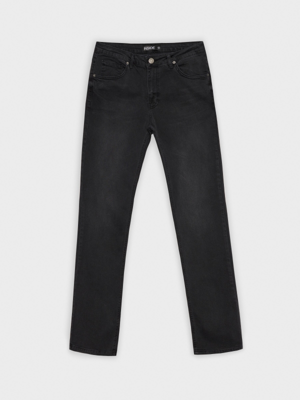  Jeans regular gris oscuro