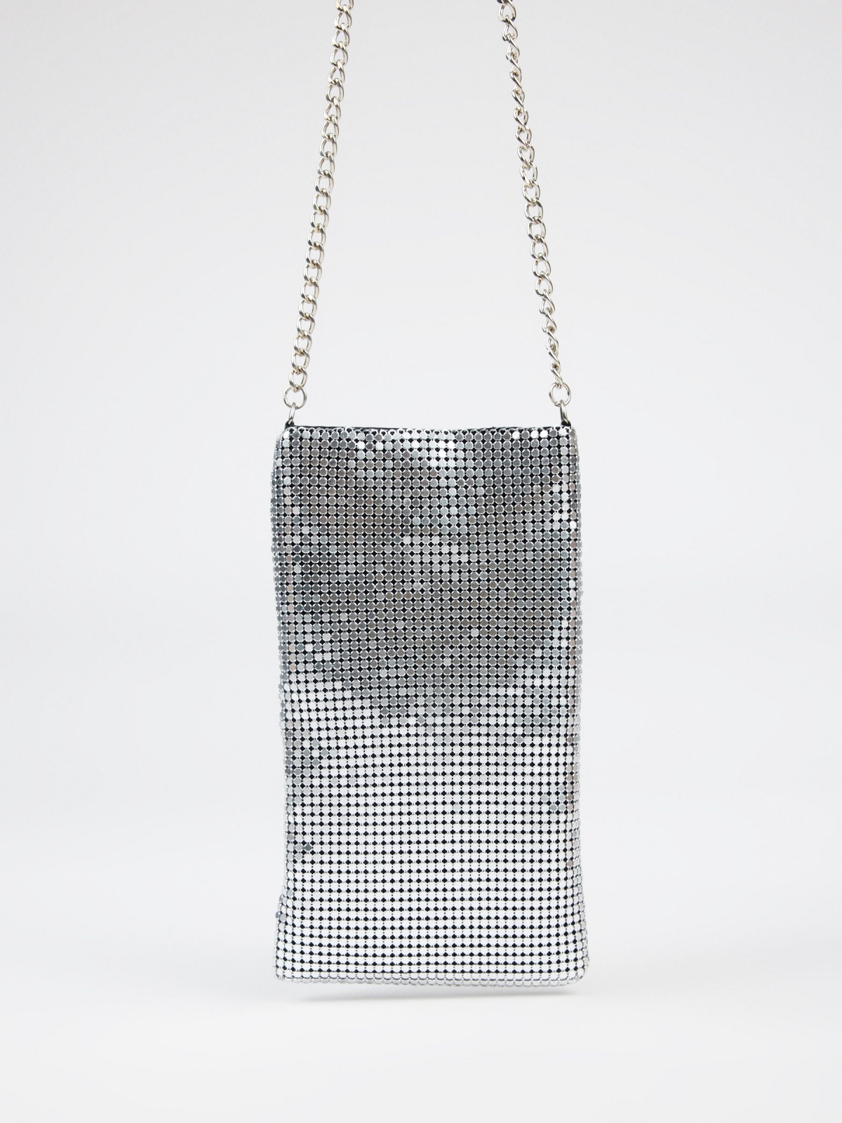 Metallic smartphone bag