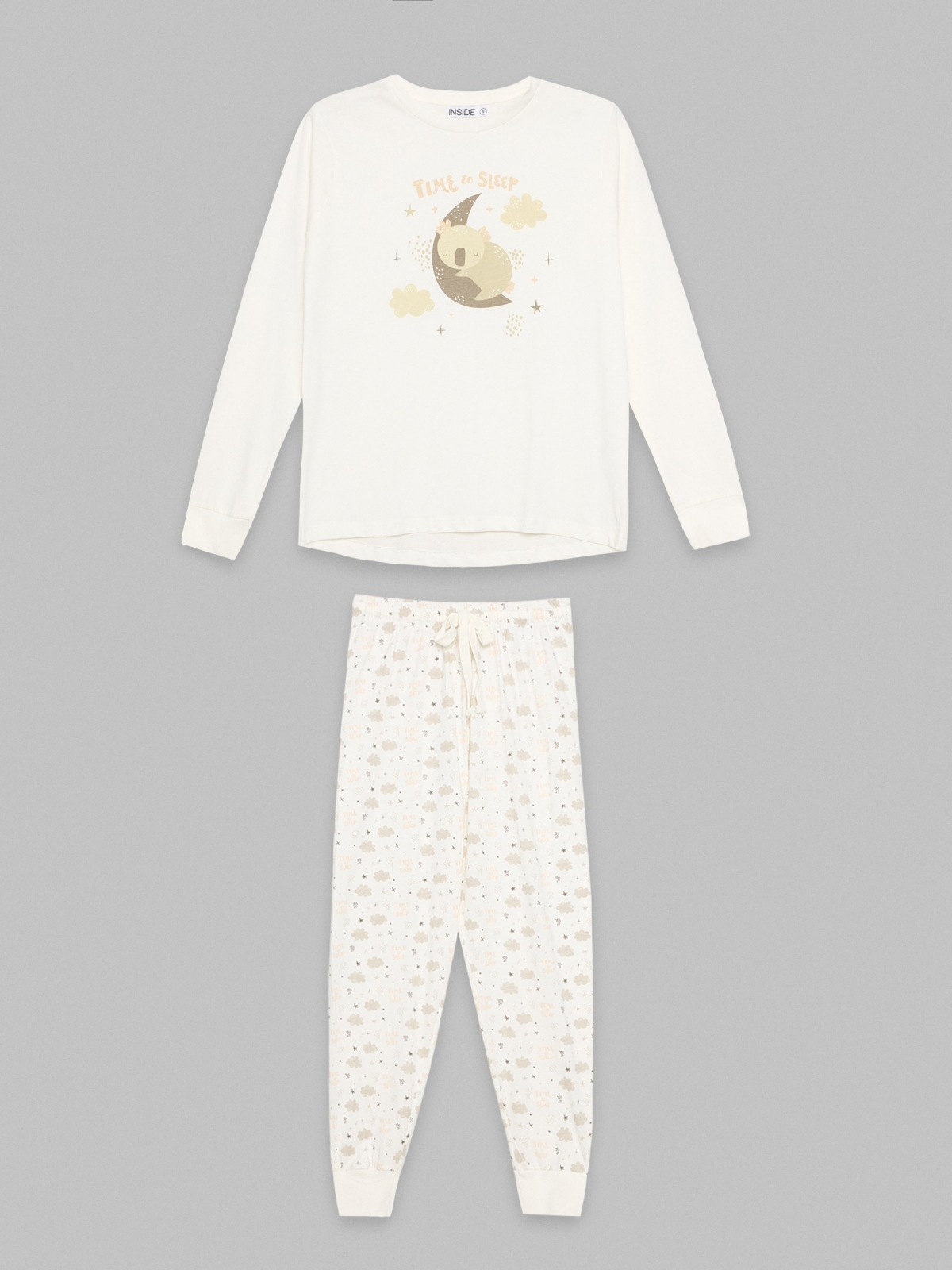 Pijama Koala off white