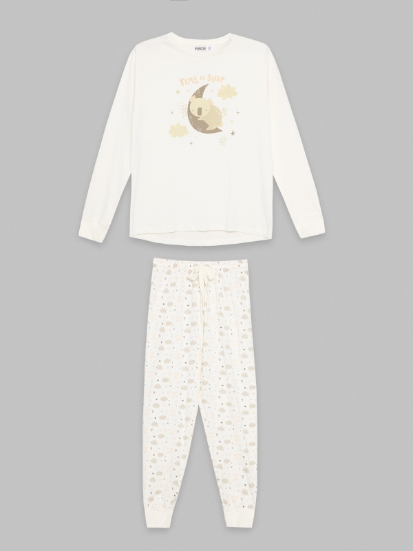 Koala pajamas off white