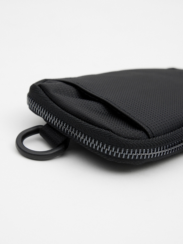 Black smartphone bag black 45º side view