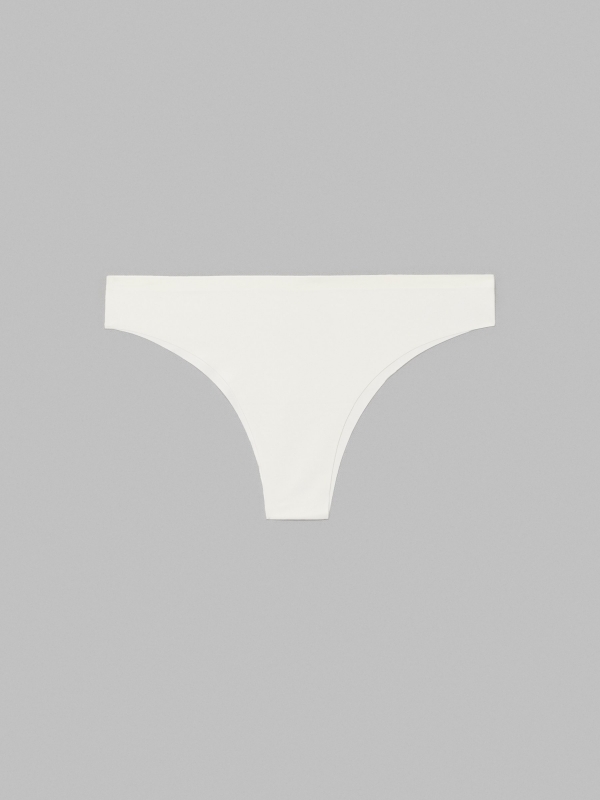 Pack of 5 seamless Brazilian knickers neutral detail view