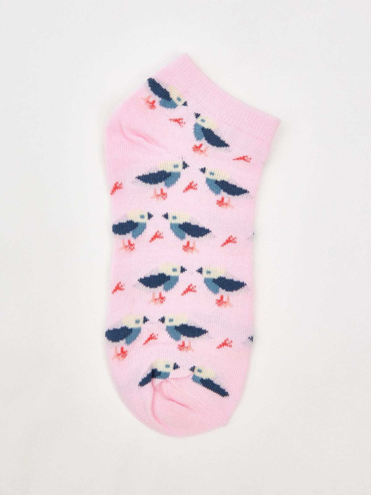 Pack of 4 printed ankle socks multicolor