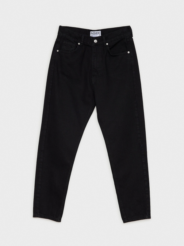  Jeans mom fit negro negro