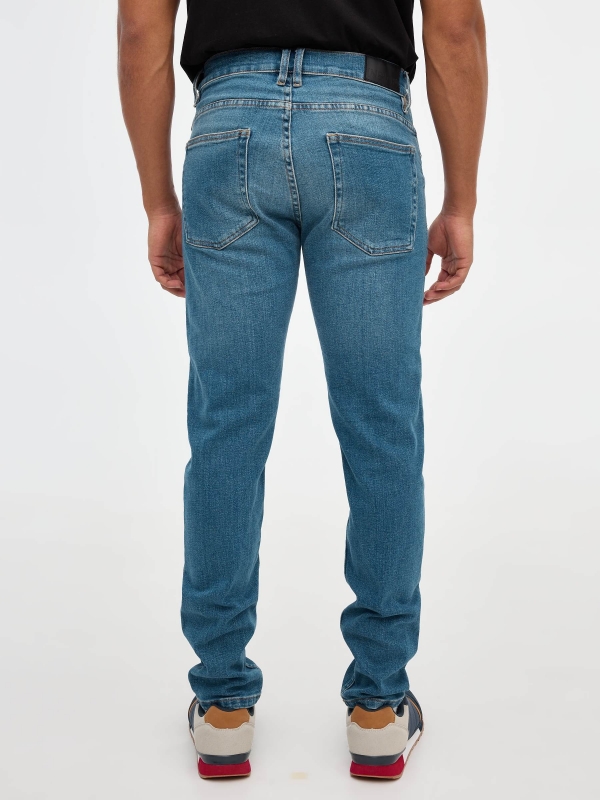 Jeans Slim básicos azul vista general frontal