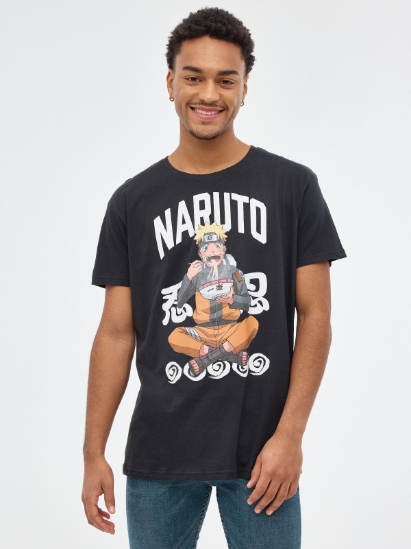 Camiseta negra Naruto