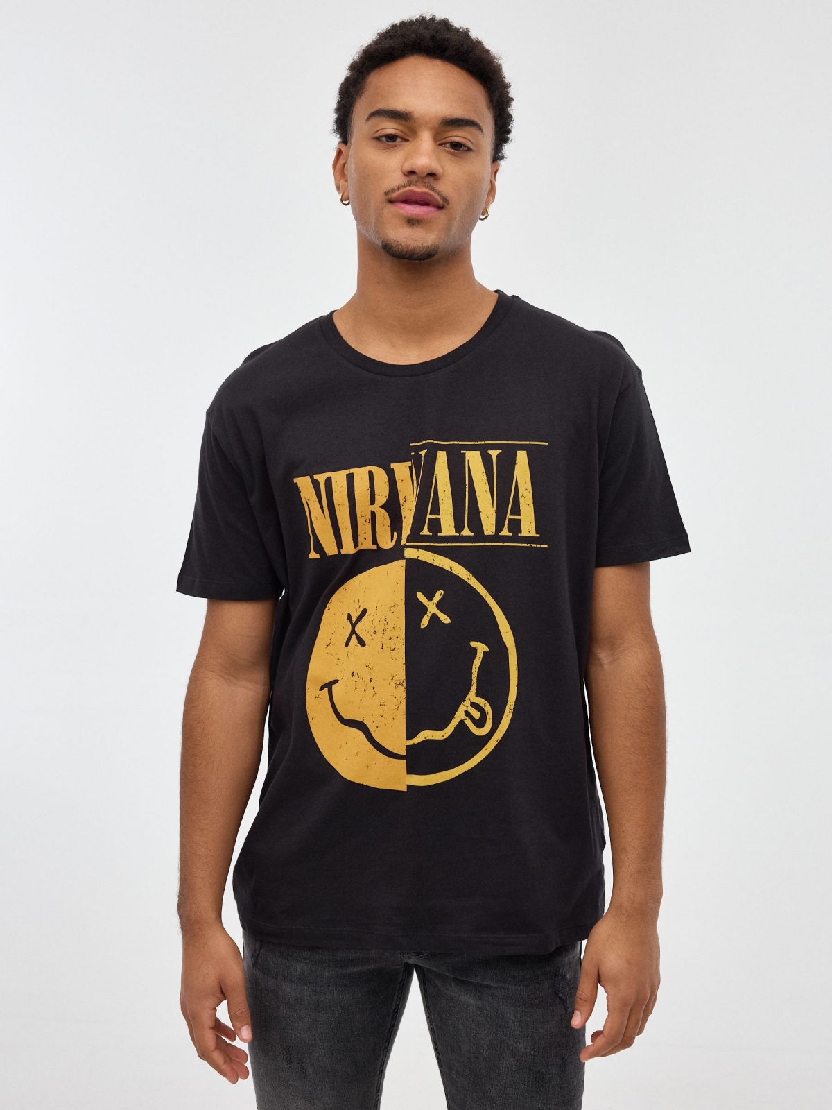 Camiseta estampado Nirvana