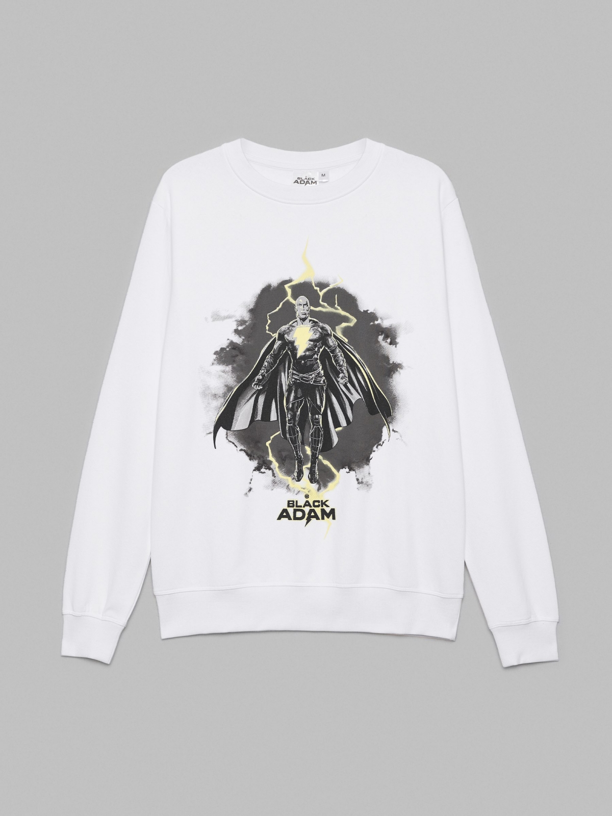  Black Adam sweatshirt white