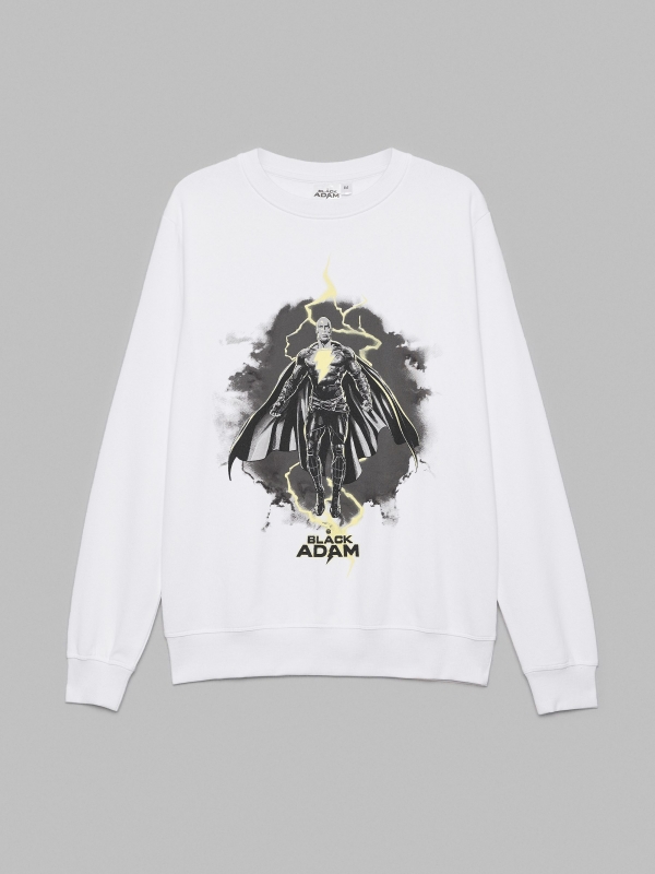  Black Adam sweatshirt white