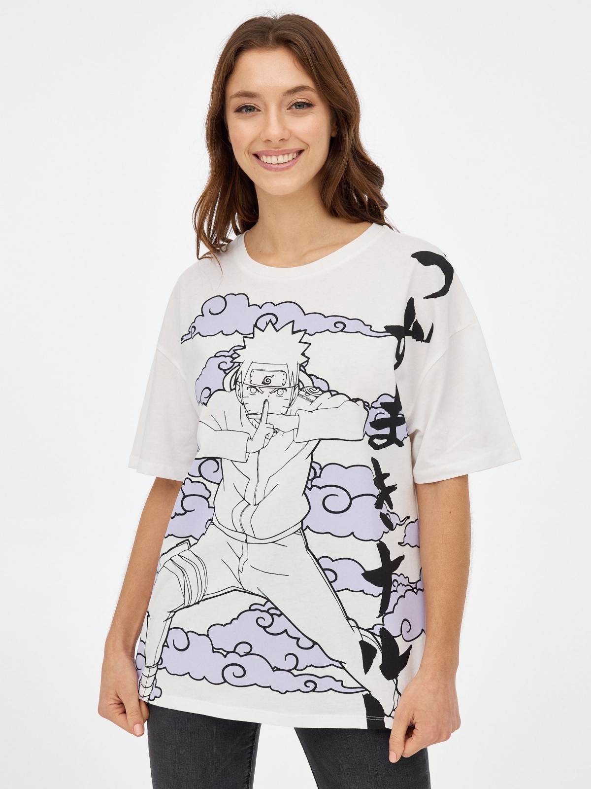 Camiseta oversized Naruto