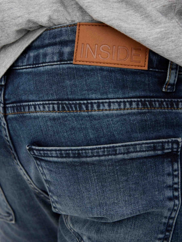 Super slim jeans dark blue detail view