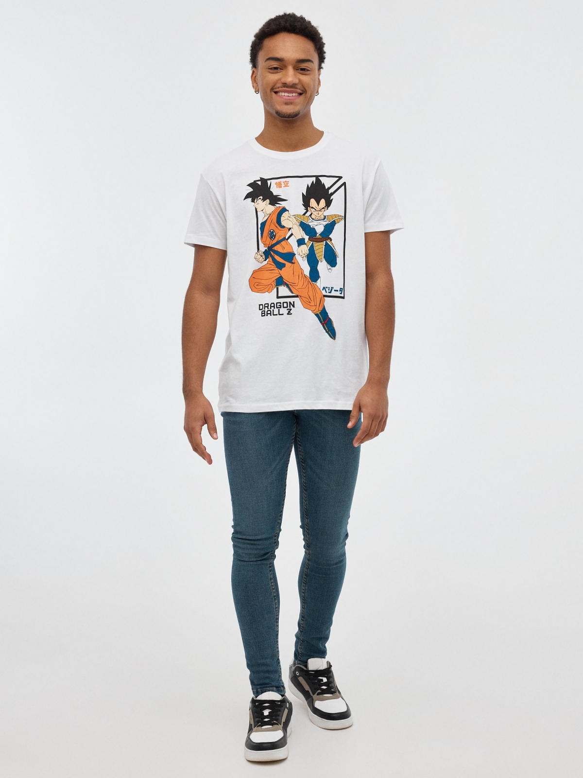 Dragon Ball t-shirt white front view