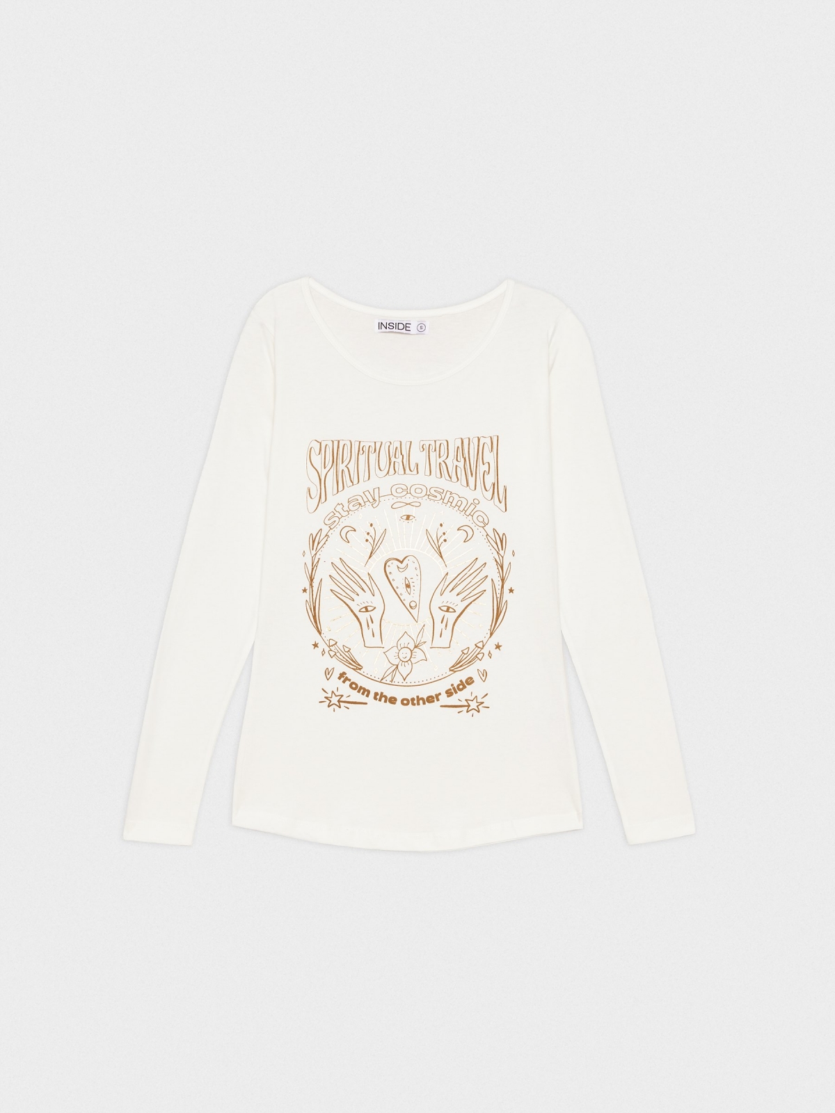  T-shirt de Spiritual Travel off white