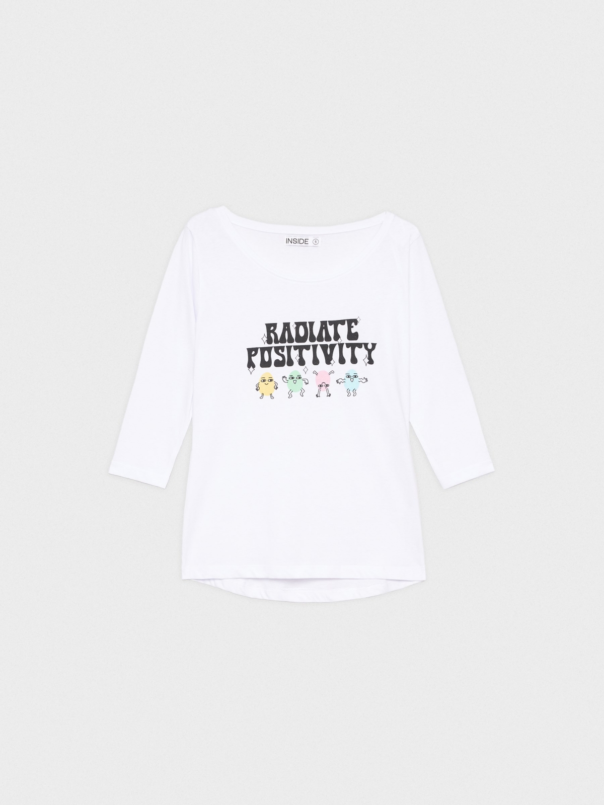  Radiate Positivity T-shirt white