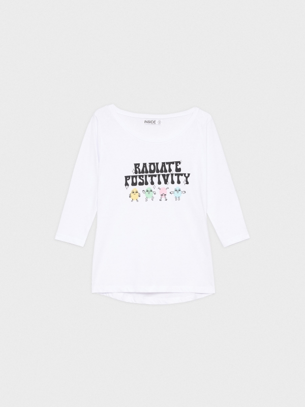  Radiate Positivity T-shirt white