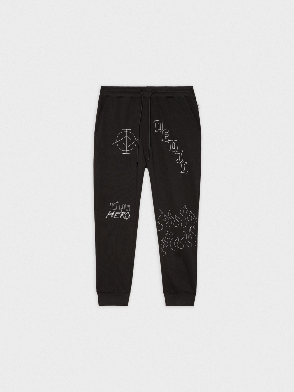  Pantalón jogger DEDJE negro