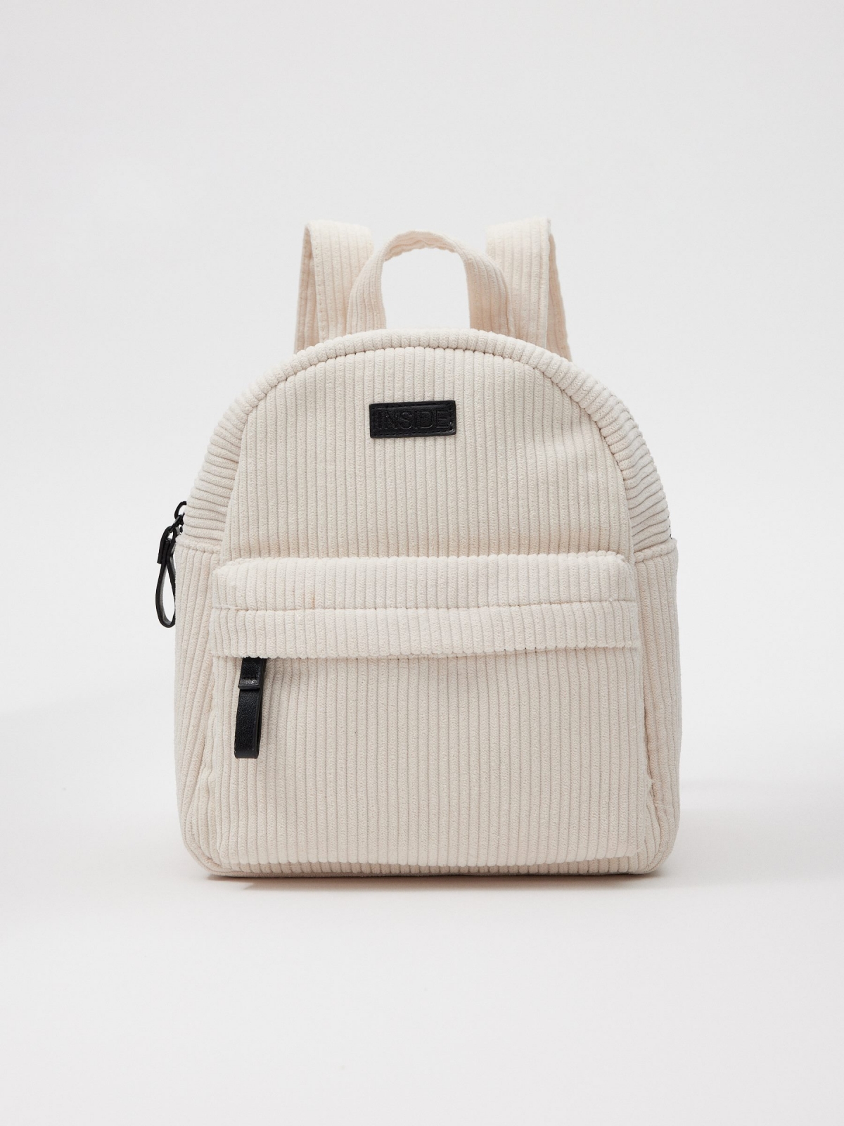 Corduroy casual backpack