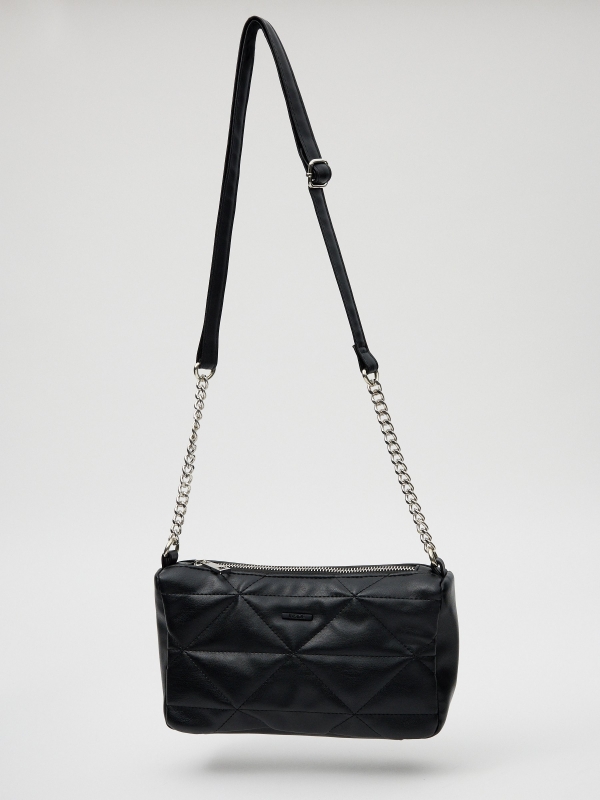 Double handle bag black