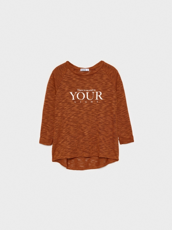  Your Light T-shirt brown