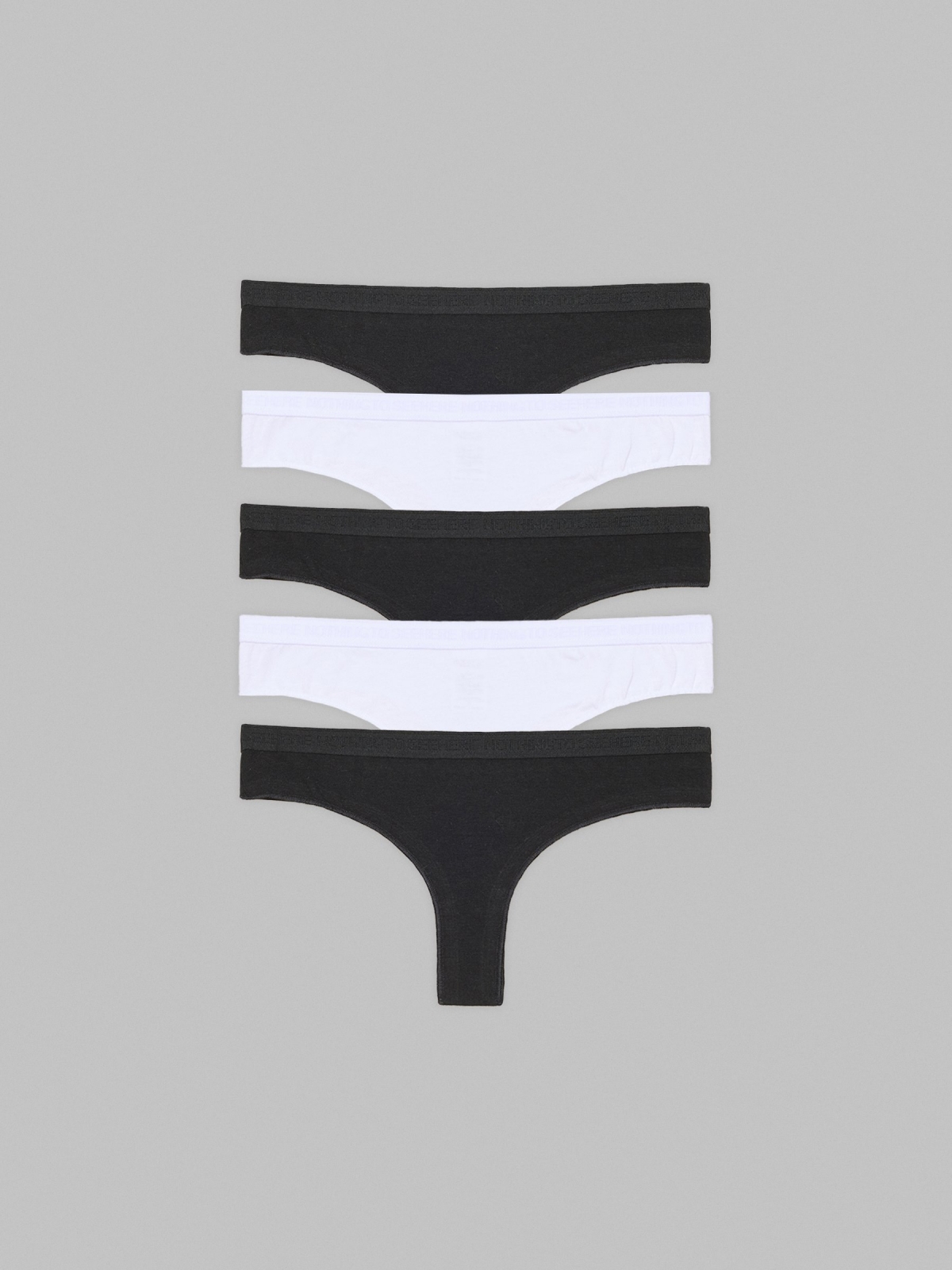 Pack 5 sport thongs