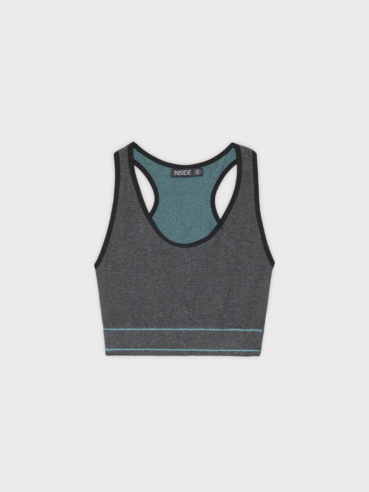  Seamless top dark grey