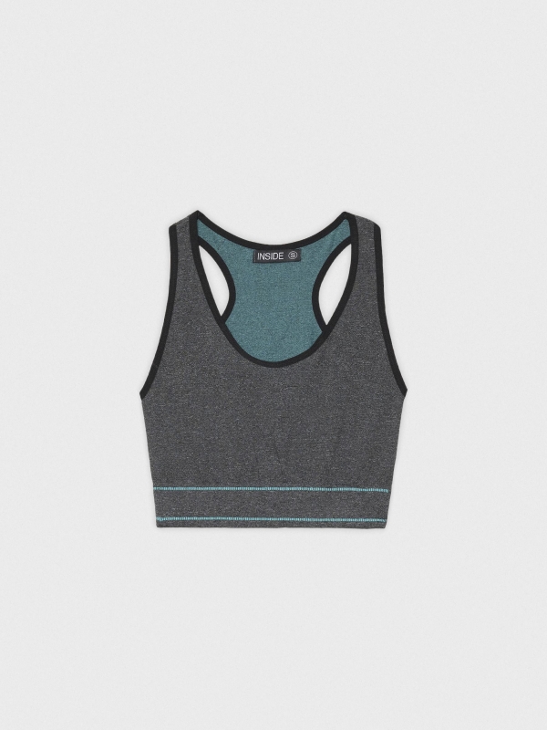  Seamless top dark grey