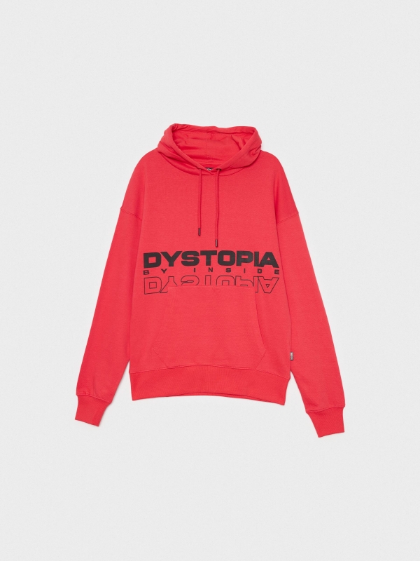  Sweatshirt Dystopia vermelho