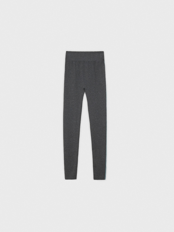  Seamless high-waist leggings dark grey