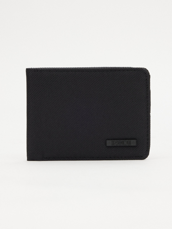 Men's wallet INSIDE application black