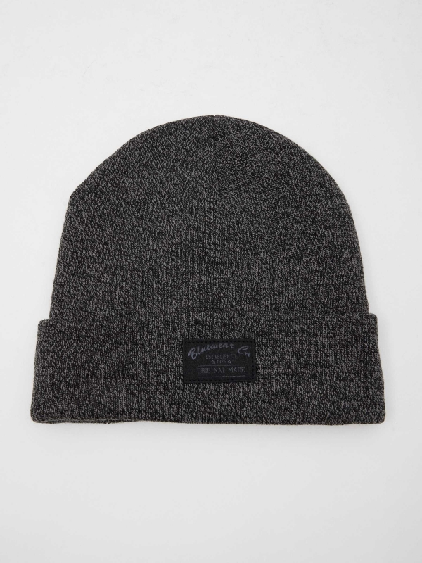 Gorro cinzento escuro para homem cinza