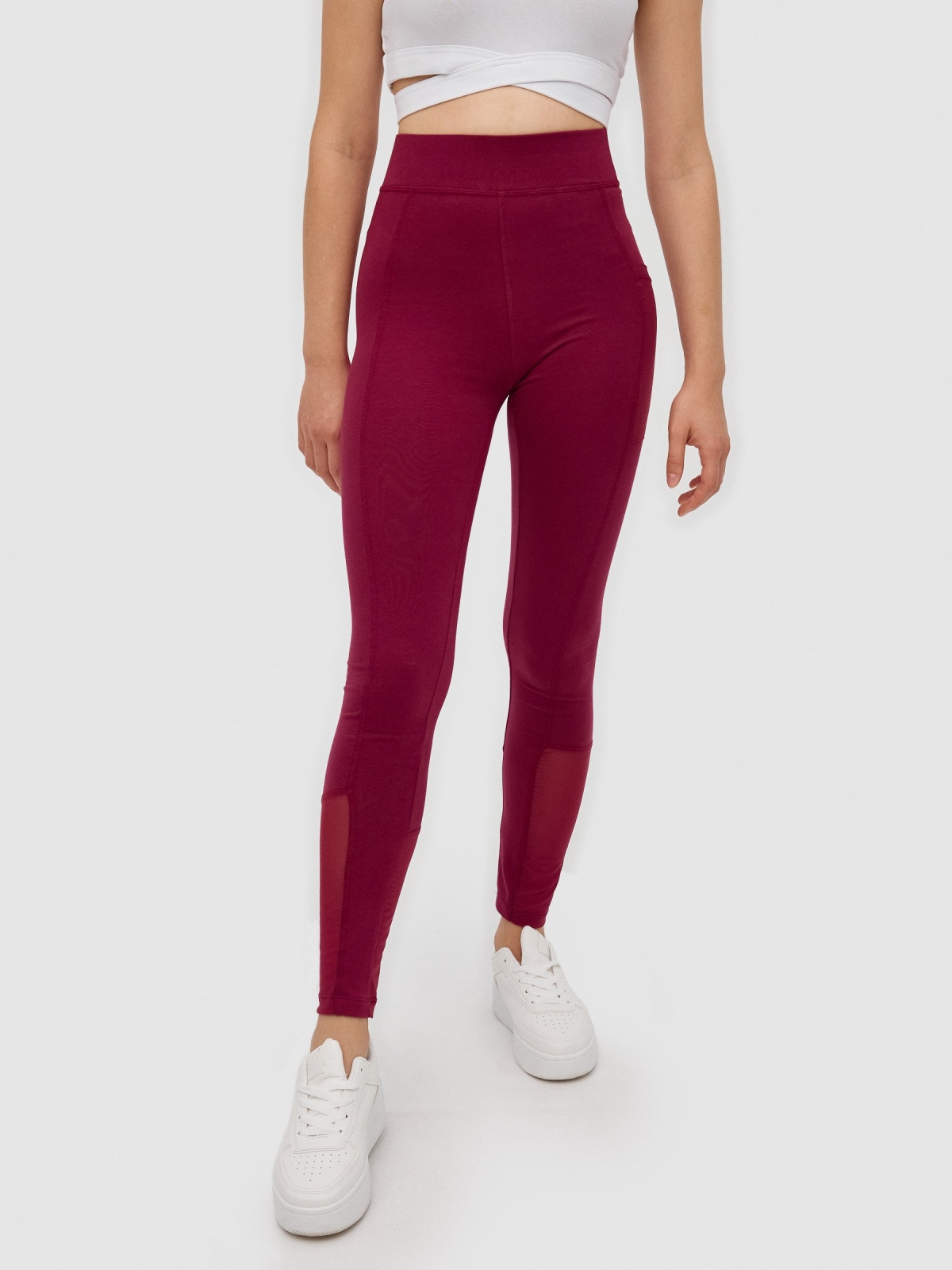 Leggings com bolso granada vista meia frontal