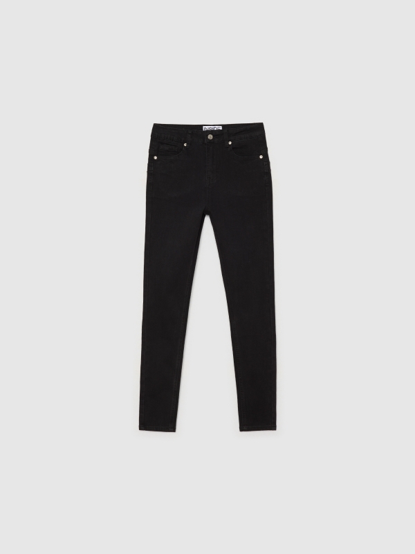  Jeans skinny push up denim negro negro