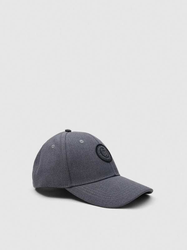 Wolf Cap grey detail view