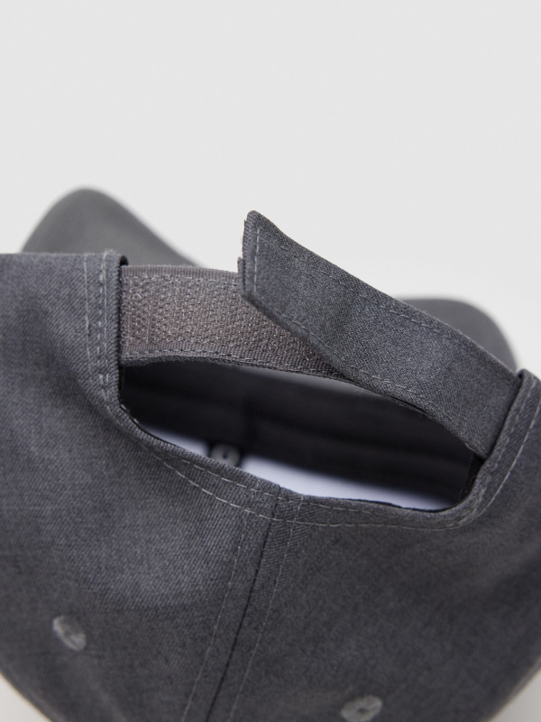 Wolf Cap grey detail view