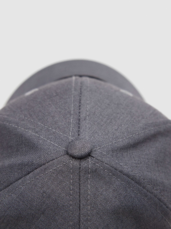 Wolf Cap grey detail view