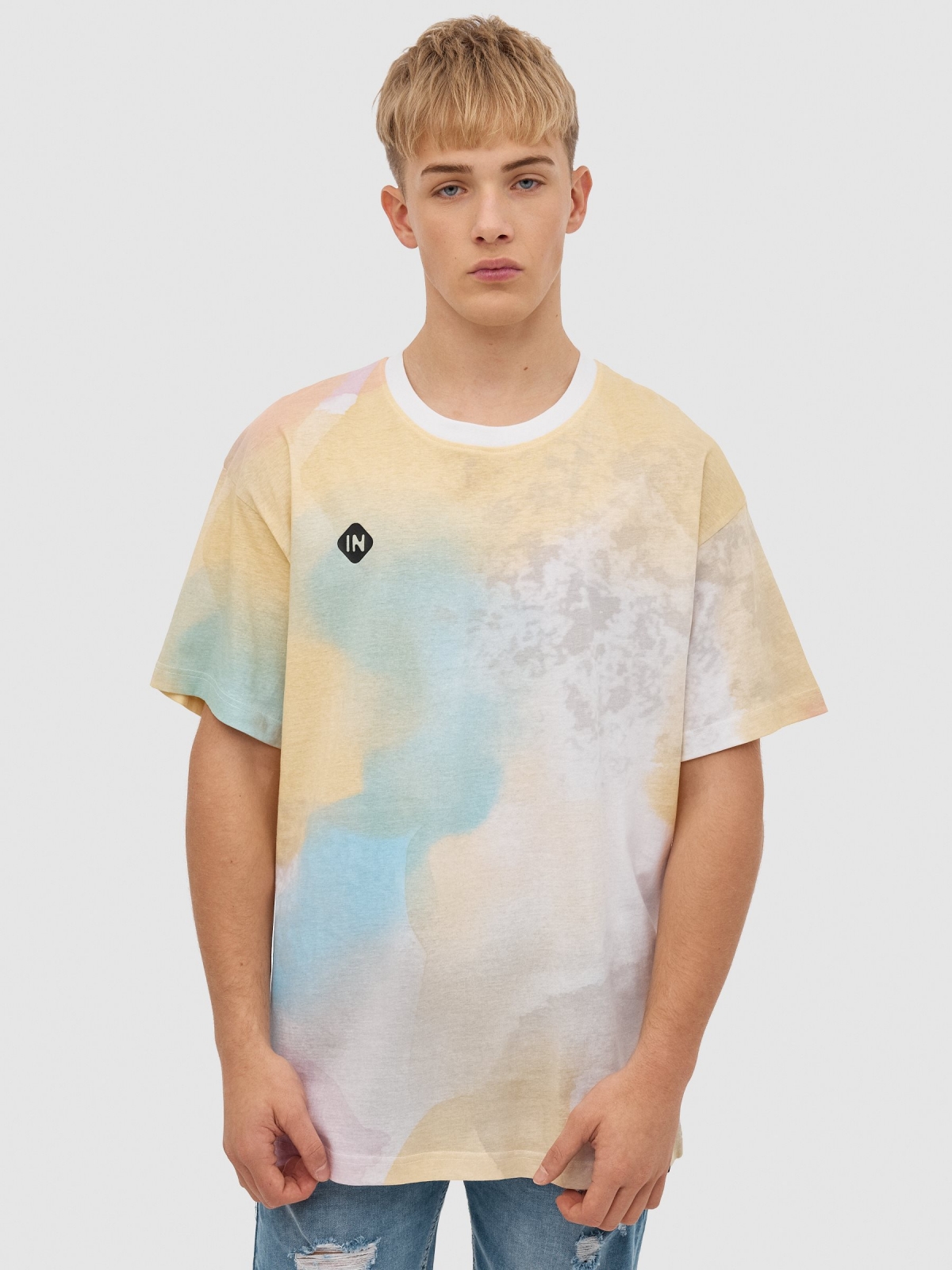 T-shirt watercolour spots