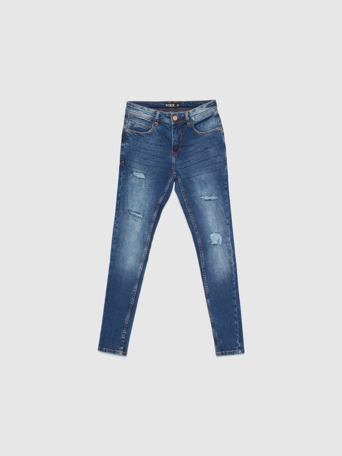  Jeans super slim azul