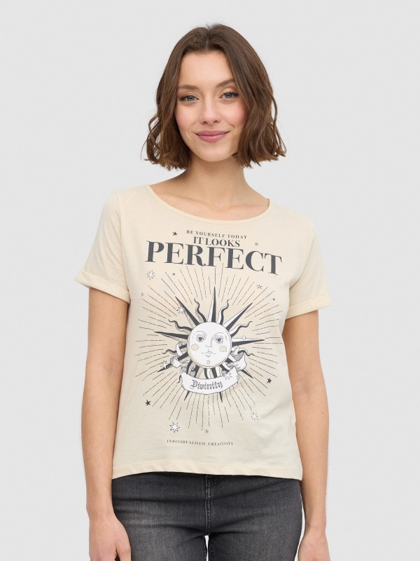 Sun printed t-shirt