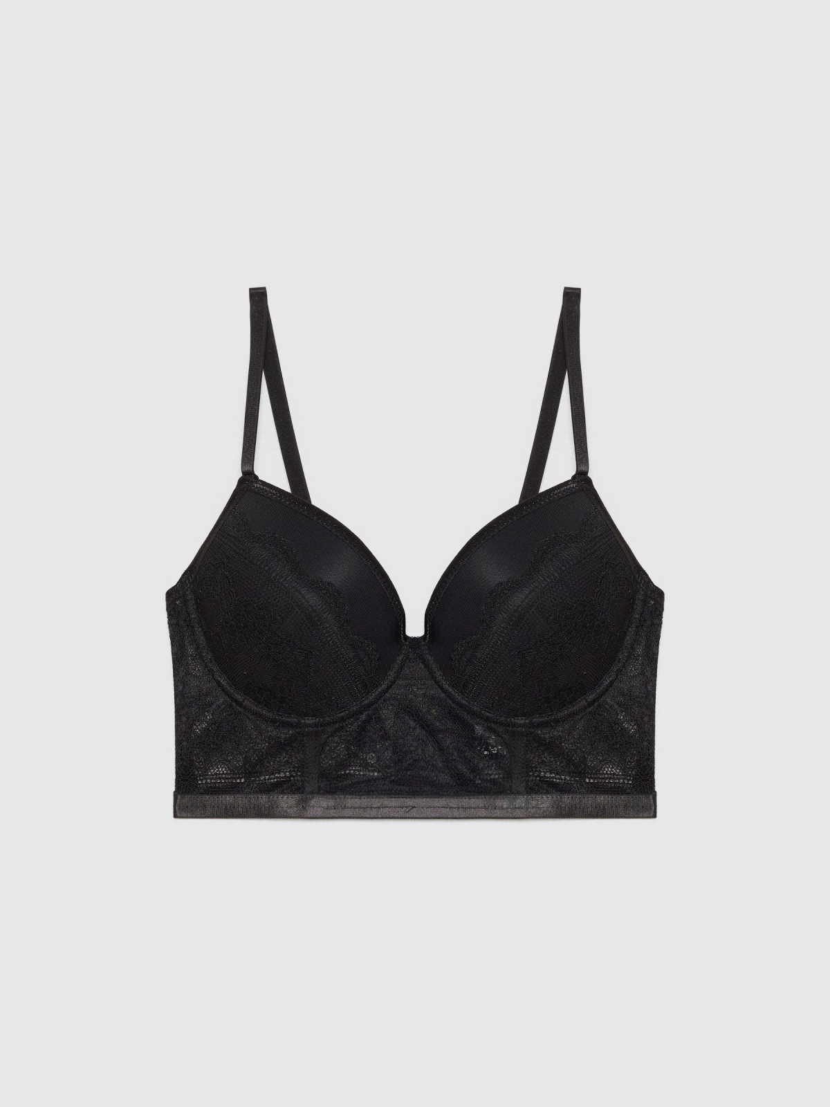 Classic underwired bra black