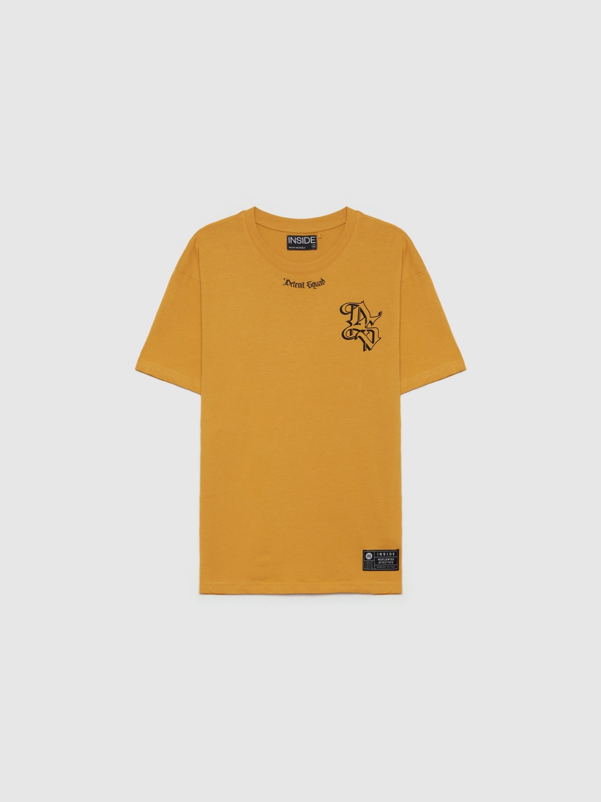  Camiseta Detroit Squad ocre