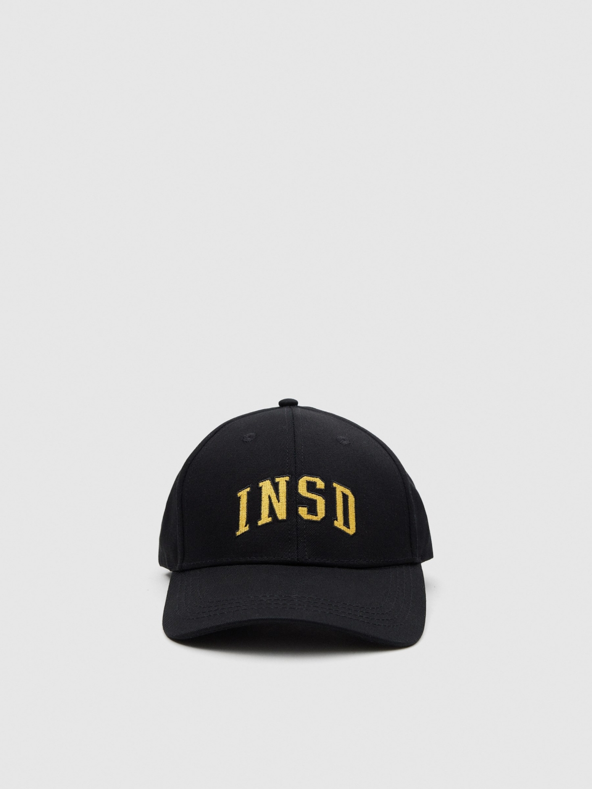 Gorra básica deportiva negro