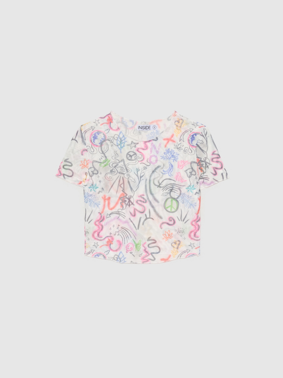  Tull graffiti t-shirt white