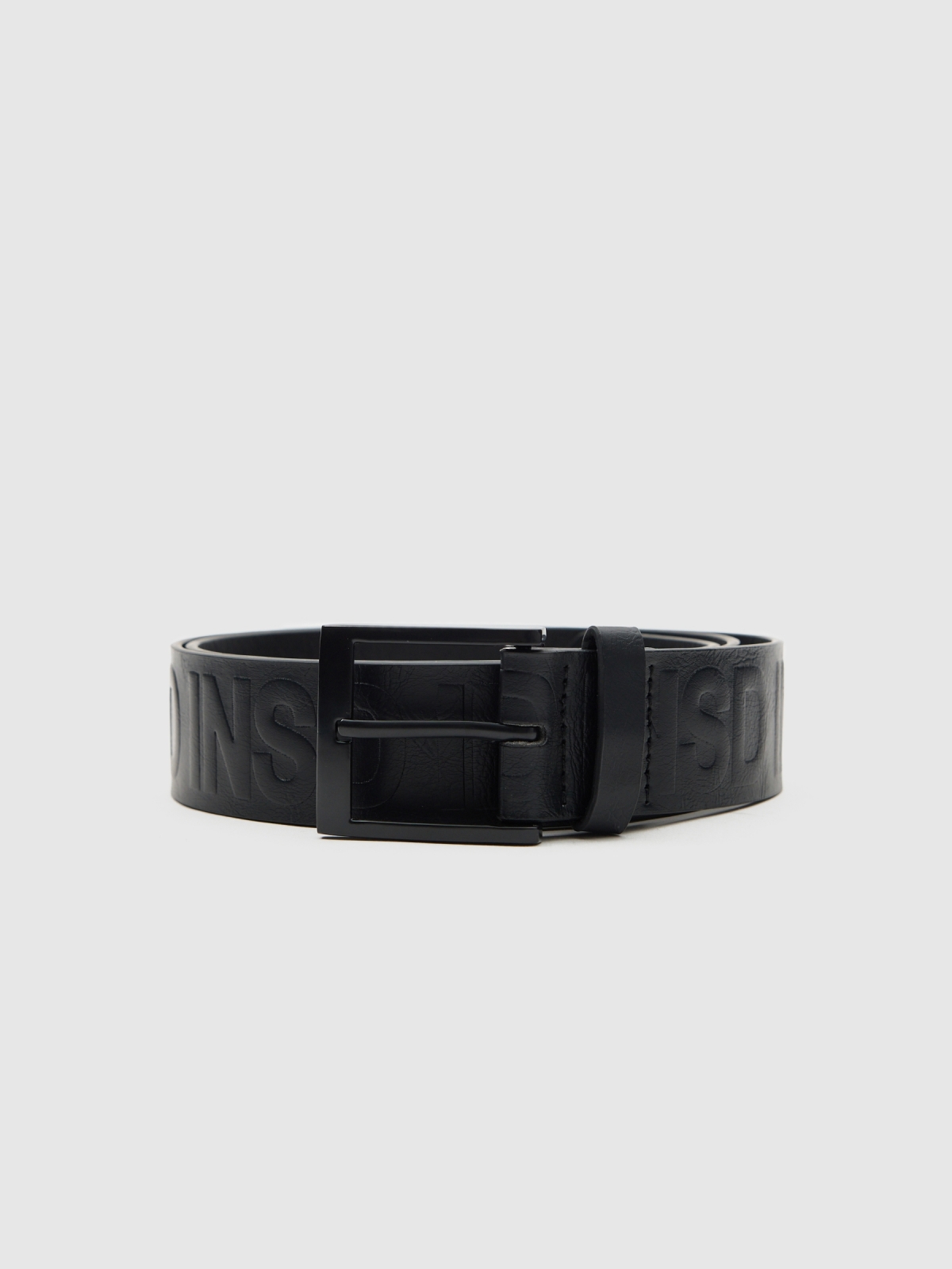 Basic belt logo black