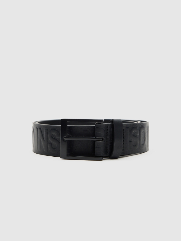 Basic belt logo black