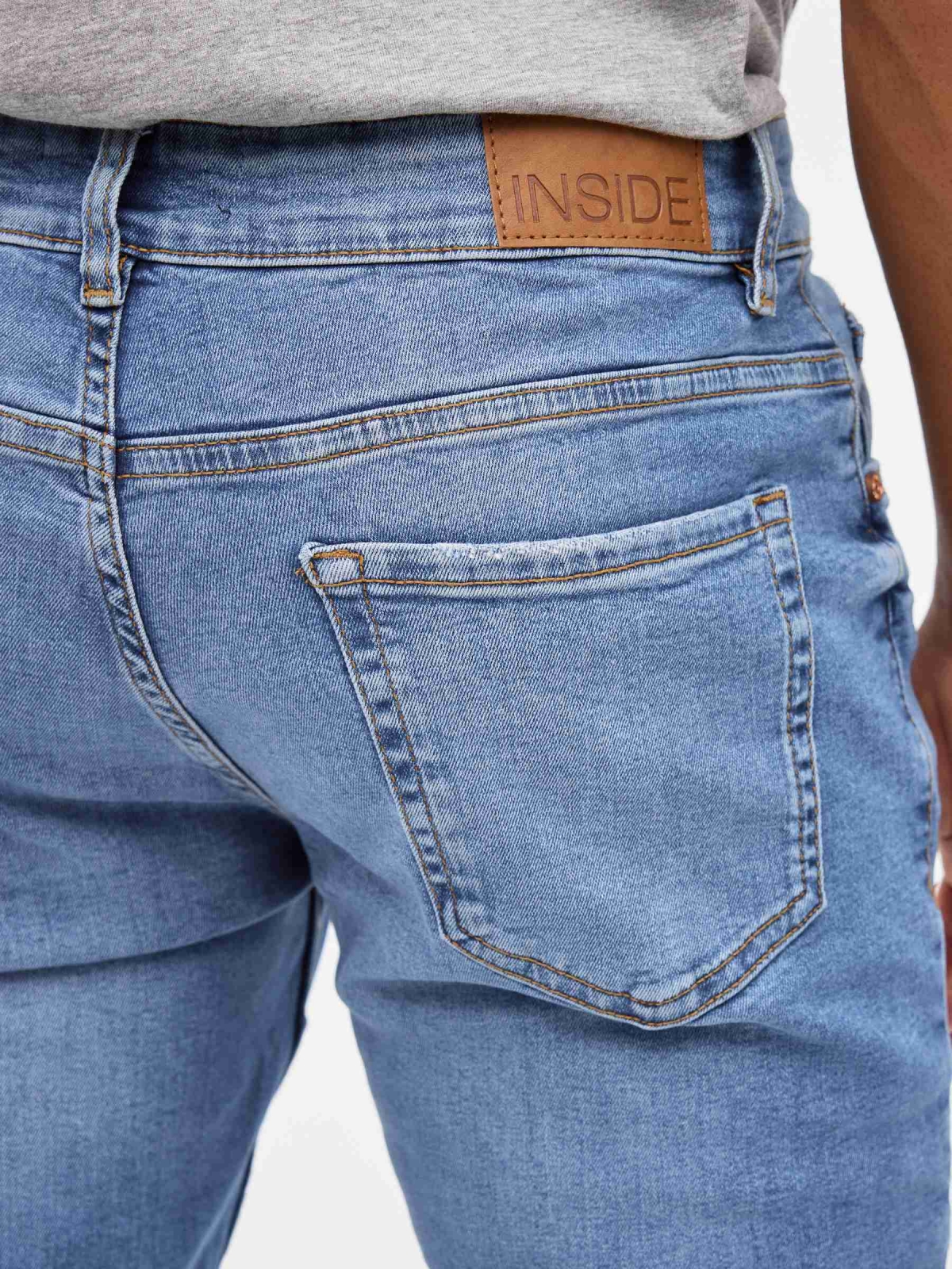 Regular jeans blue detail view